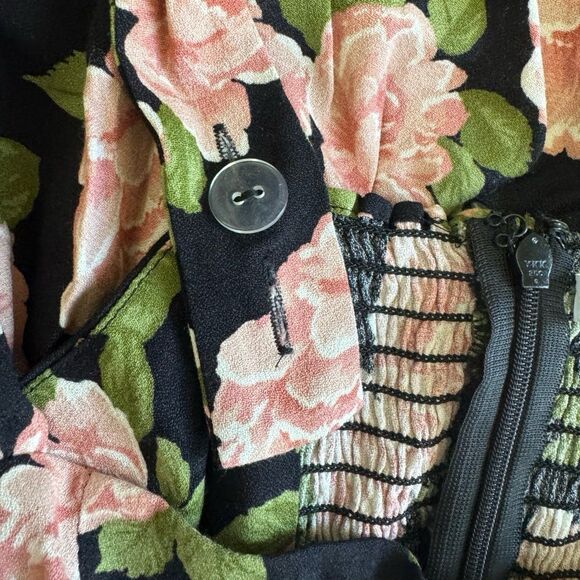 Reformation Saltillo Dress in Rosalia Size 0 - Picture 9 of 11